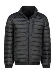 Geographical Norway Kurtka pikowana "Alonzo" w kolorze czarnym rozmiar: L. Czarne kurtki męskie Geographical Norway, l, bez wzorów, bez kaptura. Za 259.13 zł.