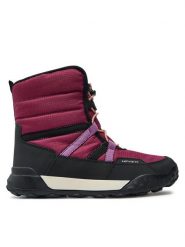 Geox Śniegowce J46M7F 0FU50 CP89B D Różowy. Czerwone kozaki dziewczęce Geox, bez wzorów, z materiału, bez obcasa. Za 259.99 zł.