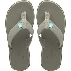 Japonki basenowe damskie Helly Hansen. Zielone klapki damskie Helly Hansen, bez wzorów, bez obcasa. Za 84.70 zł.