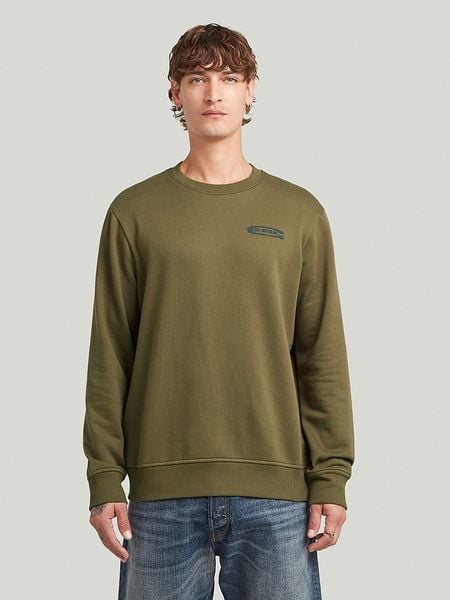G-Star Bluza w kolorze khaki rozmiar: L. Brązowe bluzy bez kaptura męskie G-Star, l. Za 240.43 zł.