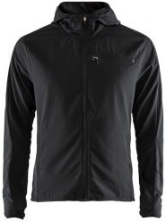 Craft Kurtka "Urban Run" w kolorze czarnym do biegania rozmiar: L. Czarne kurtki outdoor męskie Craft, l, bez wzorów, z materiału, bez kaptura. Za 196.70 zł.