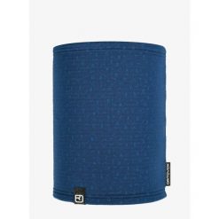 Komin Ortovox Fleece Light Grid Neckwarmer - petrol blue. Niebieskie szaliki i kominy damskie ORTOVOX, bez wzorów. Za 151.99 zł.