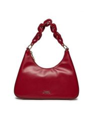 Tommy Hilfiger Torebka Soft Leather Shoulder Bag AW0AW16293 Czerwony. Czerwone torebki klasyczne damskie Tommy Hilfiger, bez wzorów, ze skóry, bez dodatków. Za 859.99 zł.