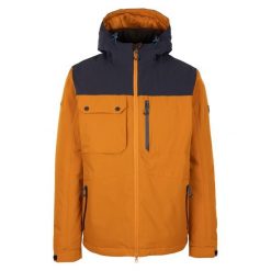 Męska Ocieplana Kurtka Eastwell. Brązowe kurtki męskie Trespass, m, bez wzorów, z puchu, sportowe, bez kaptura. Za 489.99 zł.
