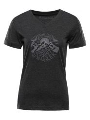 Alpine Pro Koszulka funkcyjna "Nogera" w kolorze antracytowym rozmiar: M. Czarne t-shirty damskie Alpine Pro, m, bez wzorów, z materiału, bez kołnierzyka. Za 118.56 zł.