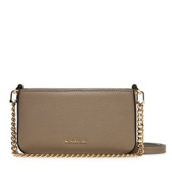 Torebka MICHAEL Michael Kors. Brązowe listonoszki damskie MICHAEL Michael Kors, bez wzorów, bez dodatków. Za 519.99 zł.