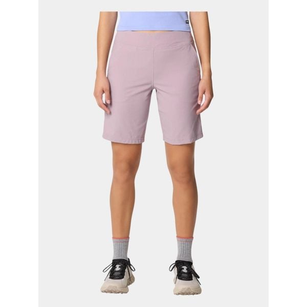 Spodenki turystyczne damskie Mountain Hardwear Dynama. Fioletowe szorty damskie MOUNTAIN HARDWEAR, bez wzorów, sportowe. Za 319.00 zł.