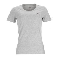 Koszulka trekkingowa damska Rab Stance Mountain Peak. Szare bluzki damskie RAB, m, bez wzorów, sportowe, bez kołnierzyka, bez ramiączek. Za 109.99 zł.
