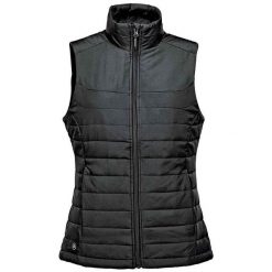Pikowana Kamizelka Damska Nautilus. Czarne kamizelki damskie STORMTECH, m, z materiału. Za 408.99 zł.