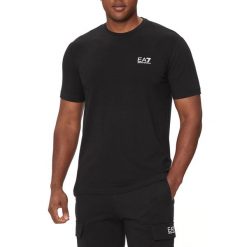 T-Shirt Core Identity Rozmiar S Czarny - 8NPT26PJVQZ-1200. Czarne t-shirty męskie EA7, m, bez wzorów, z bawełny, bez kołnierzyka. W wyprzedaży za 235.65 zł.