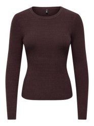ONLY Sweter w kolorze brązowym rozmiar: S. Brązowe swetry klasyczne damskie Only, s, bez kołnierzyka. Za 89.95 zł.