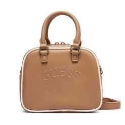 Torebka Guess. Brązowe torebki klasyczne damskie Guess, z aplikacjami, bez dodatków. Za 294.99 zł.