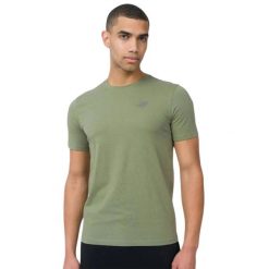 T-shirt bawełniany męski 4F 4FWSS26TTSHM4484. Fioletowe t-shirty męskie 4f, m, bez wzorów, z bawełny, bez kołnierzyka. Za 59.99 zł.