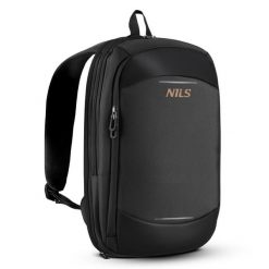 Plecak na laptop NILS NC4504 szary 19 l z funkcją poszerzenia. Szare plecaki męskie Nils, bez wzorów, z materiału. Za 119.00 zł.
