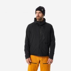 Bluza skiturowa męska Wedze Wilder. Brązowe bluzy bez kaptura męskie WED'ZE, l, z elastanu. Za 549.99 zł.