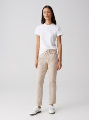 OPUS Dżinsy - Regular fit - w kolorze beżowym rozmiar: 40/L28. Brązowe jeansy damskie Opus. Za 230.53 zł.