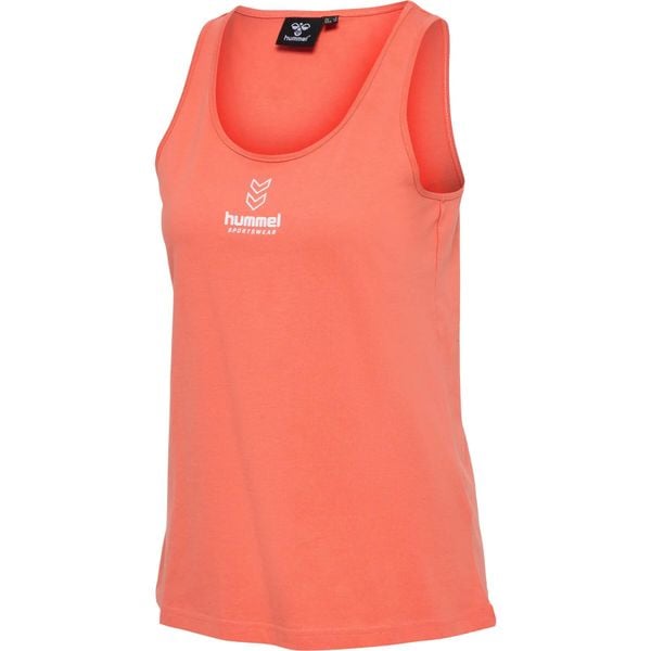 Damski tank top Hummel GC Val. Brązowe topy damskie HUMMEL, bez wzorów, bez ramiączek. Za 143.50 zł.