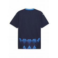 Męska koszulka US Sassuolo Calcio 24/25 PUMA Navy Ignite Blue. Niebieskie t-shirty sportowe męskie Puma, m, bez ramiączek, do piłki nożnej. W wyprzedaży za 359.00 zł.
