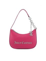 Juicy Couture Torebka BIJXT5335WVP Różowy. Czerwone torebki klasyczne damskie Juicy Couture, bez wzorów, z tworzywa sztucznego, bez dodatków. Za 249.99 zł.