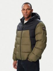 Napapijri Kurtka zimowa A-Molveno NP0A88V2 Khaki Regular Fit. Brązowe kurtki męskie Napapijri, na zimę, m, bez wzorów, z syntetyku, bez kaptura. Za 1,099.00 zł.