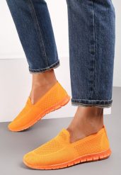 Pomarańczowe Tenisówki Pasquier. Brązowe trampki i tenisówki damskie Renee, bez wzorów, z tkaniny, przed kostkę. Za 39.99 zł.