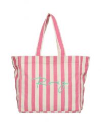 Torba typu tote damska FAIRY BEACH. Czerwone torebki klasyczne damskie Roxy, bez wzorów, z bawełny, bez dodatków. Za 149.99 zł.