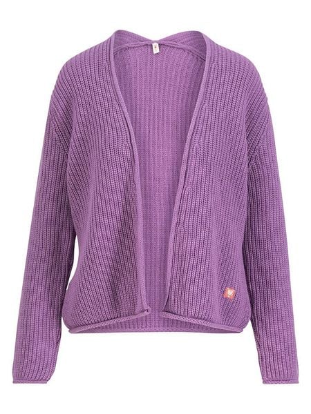 Blutsgeschwister Kardigan w kolorze fioletowym rozmiar: XXL. Różowe kardigany damskie Blutsgeschwister, xxl, bez wzorów. Za 229.95 zł.