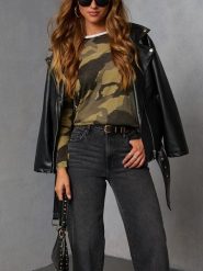 LA Angels Sweter w kolorze khaki rozmiar: S. Brązowe swetry klasyczne damskie LA Angels, s, bez kołnierzyka. Za 130.99 zł.