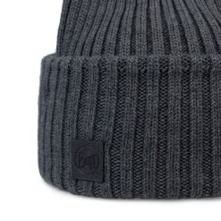 Czapka Buff Erviny z wełny merino. Zielone czapki męskie Buff, bez wzorów, z materiału, klasyczne. Za 205.40 zł.