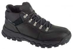 Buty trekkingowe męskie, Threshold Rebound Trek. Czarne buty trekkingowe męskie CATerpillar, z materiału, bez zapięcia, trekkingowe. Za 499.00 zł.