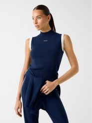 Guess Sweter 181078 Niebieski Classic Fit. Niebieskie swetry klasyczne damskie Guess, m, z syntetyku, bez kołnierzyka. Za 294.99 zł.