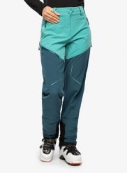 Spodnie skiturowe damskie La Sportiva Excelsior Pant. Niebieskie spodnie materiałowe damskie La Sportiva, bez wzorów, z elastanu, wizytowe. Za 1,217.50 zł.