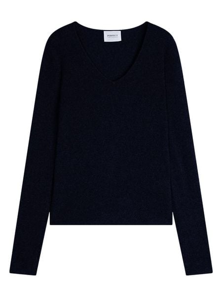 Perfect Cashmere Kaszmirowy sweter "Galise" w kolorze czarnym rozmiar: L. Czarne swetry klasyczne damskie Perfect Cashmere, l, z kaszmiru, bez kołnierzyka. Za 304.99 zł.