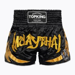 Spodenki treningowe Top King Kickboxing 067. Czarne szorty damskie TOP KING, bez wzorów, sportowe. Za 219.99 zł.
