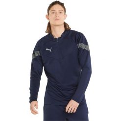 Bluza Puma Teamfinal Training 14 Zip, Mężczyźni. Czerwone bluzy bez kaptura męskie Puma, m, z poliesteru. Za 390.00 zł.