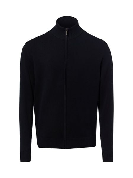 Nils Sundström sweter Mężczyźni Bawełna (100%) niebieski, S. Niebieskie kardigany męskie Nils Sundström, m, bez wzorów, z bawełny, eleganckie, bez kołnierzyka. Za 249.95 zł.