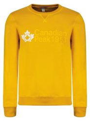 Canadian Peak Bluza "Ganteak" w kolorze musztardowym rozmiar: XXL. Żółte bluzy bez kaptura męskie Canadian Peak, xxl. Za 100.99 zł.
