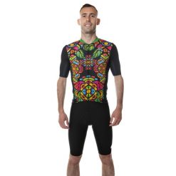 Koszulka rowerowa męska Ottima Polynesia. Czarne t-shirty sportowe męskie C-LAB, m, bez ramiączek, rowerowe. W wyprzedaży za 371.25 zł.