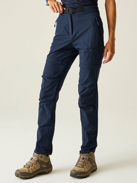 Dare 2b Spodnie funkcyjne "Melodic Pro" w kolorze granatowym rozmiar: 40. Niebieskie spodnie sportowe damskie Dare 2b, z materiału, outdoorowe. Za 179.95 zł.