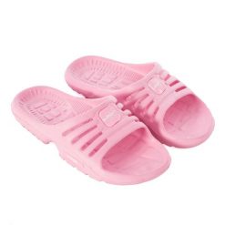 Pudełko 12 par kapci Model Evy Pink. Czerwone kapcie damskie Softee, z materiału. Za 323.99 zł.