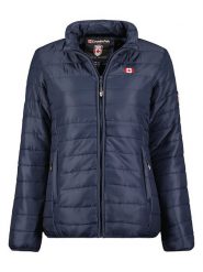 Canadian Peak Kurtka pikowana "Atikeak" w kolorze granatowym rozmiar: M. Niebieskie kurtki damskie Canadian Peak, m, bez wzorów, bez kaptura. Za 130.99 zł.