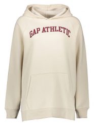 GAP Bluza w kolorze kremowym rozmiar: L. Brązowe bluzy z kapturem damskie GAP, l. Za 87.81 zł.