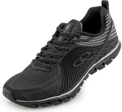 Buty męskie Olympikus Linear. Czarne buty sportowe na co dzień męskie OLYMPIKUS, z dzianiny, bez zapięcia. Za 255.99 zł.