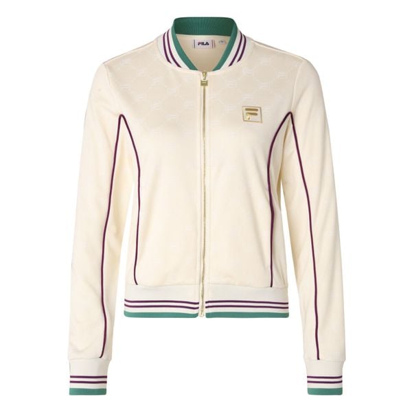 Damska bluza dresowa Fila Lamim. Białe bluzy bez kaptura damskie Fila, z dresówki. W wyprzedaży za 258.50 zł.