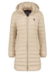 ANAPURNA Płaszcz pikowany "Akitalana" w kolorze beżowym rozmiar: S. Brązowe płaszcze damskie ANAPURNA, s, bez wzorów. Za 143.56 zł.