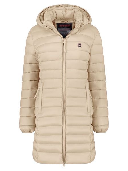 ANAPURNA Płaszcz pikowany "Akitalana" w kolorze beżowym rozmiar: S. Brązowe płaszcze damskie ANAPURNA, s, bez wzorów. Za 148.61 zł.