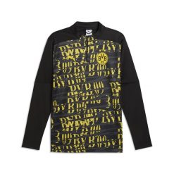 Męska bluza przedmeczowa z zamkiem 1/4 Borussia Dortmund PUMA. Czarne bluzy bez kaptura męskie Puma, m. W wyprzedaży za 254.00 zł.