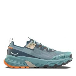 Buty trekkingowe Salewa Pedroc 2 Max. Niebieskie buty trekkingowe męskie Salewa, bez zapięcia, na fitness i siłownię. Za 563.50 zł.