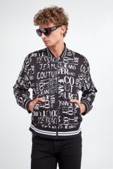 Bluza męska bomberka VERSACE JEANS COUTURE. Bluzy bez kaptura męskie Versace Jeans Couture, l, z jeansu. W wyprzedaży za 1,276.77 zł.