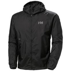 Kurtka wodoodporna Helly Hansen Rapide Insulator Wind. Czarne kurtki męskie Helly Hansen, m, bez wzorów, z dzianiny, z kapturem. Za 937.00 zł.